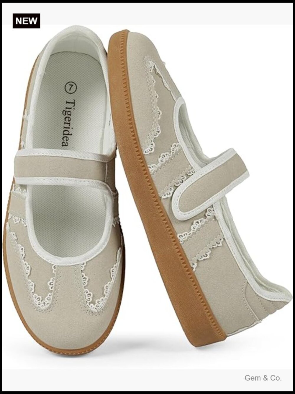 Women's Retro Slip on Sneakers Lightweight Casual Tennis Shoes - Picture 1 of 7